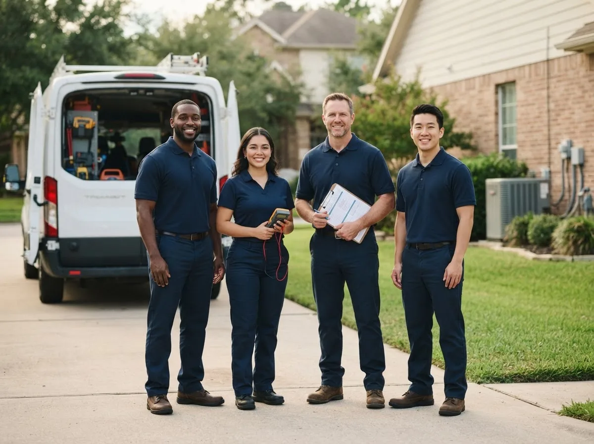 Certified HVAC technician near Middletown, IA
